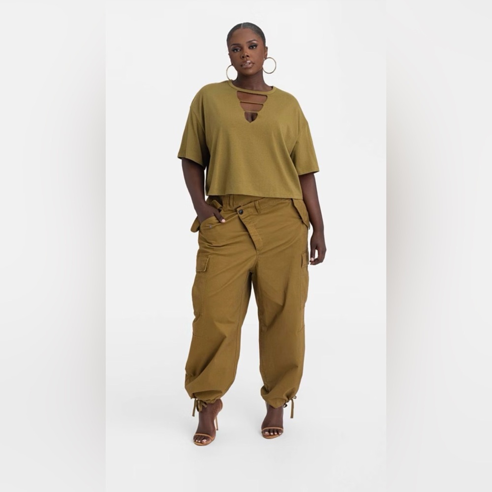 KBB by KAHLANA Women's Mid-Rise Straight Leg 'The Cargo Jogger